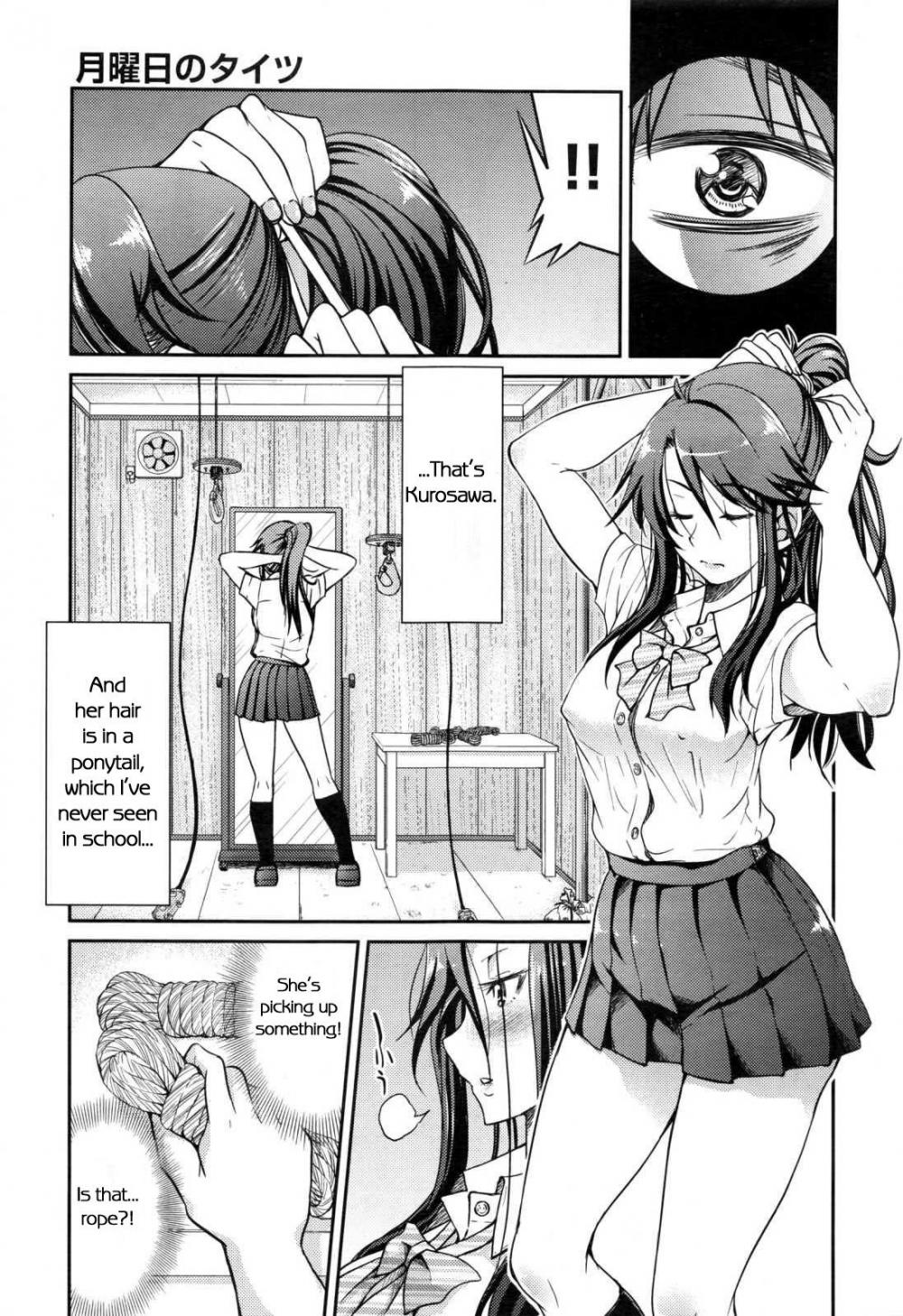 Hentai Manga Comic-Monday Tights-Read-7